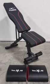 Flybird Adjustable Utility Weight Bench Like New