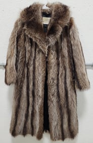 Vintage Tibor Furs Full Length Fur Coat