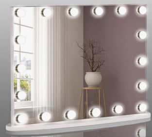 Luxfurni USB LED Vanity Mirror with Lights