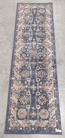 Safavieh Bijar Royal Ivory & Blue 8' Runner