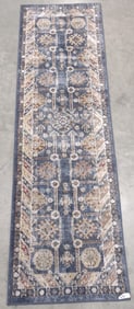 Safavieh Bijar Royal Ivory & Blue 8' Runner