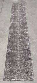 Unique Loom Sofia Collection Brown/Cream 19-1/2' Runner