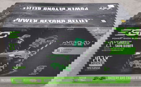 New In Sealed Box EGO Power+ Peak Power 21 in. Single Stage Snow Blower Tool Only