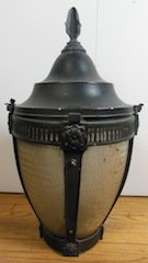 Metal street lamp, light only: Metal street lamp, light only