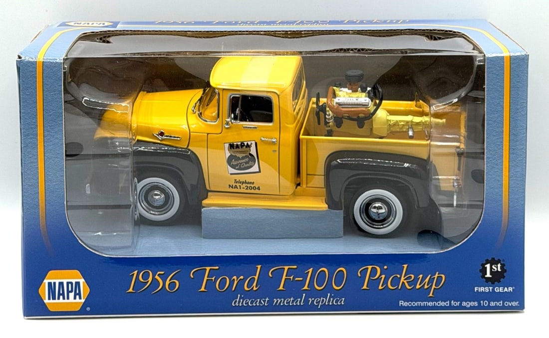 DCP 1st Gear 1:25 NAPA 1956 Ford F-100 Pickup Truck in Box (1 of 7)