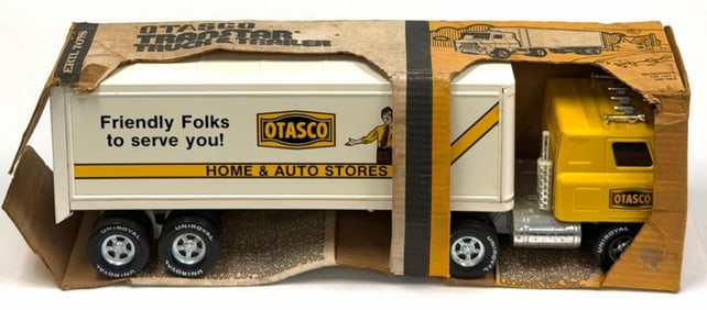 ERTL Otasco Home & Auto Stores Pressed Steel 18-Wheeler in Box