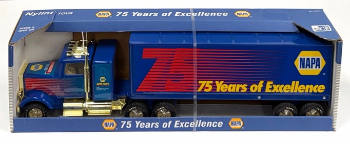 NYLINT NAPA "75 Years of Excellence" Pressed Steel 18-Wheeler in Box, No. 345-N