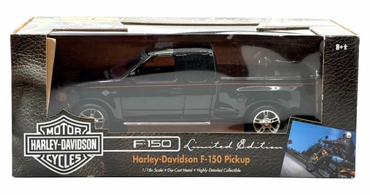 1:18 ERTL Collectibles Harley-Davidson Ford F-150 Pickup Limited Edition in Box