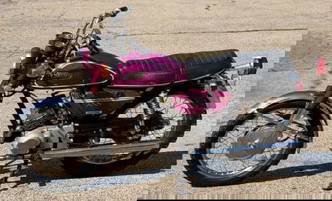 1971 Yamaha CS3 Popsicle Purple Motorcycle