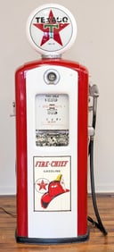 Bennett Model 766 Texaco Fire Chief Gas Pump