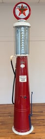 Restored Gilbert & Barker Texaco Visible Top Gravity Fed Gas Pump