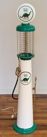 Pedal Car Size Sinclair Visible Top Gas Pump