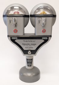 Original Duncan Industries Dual Parking Meter