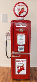 Texaco Fire Chief Gas Pump Style Refrigerator