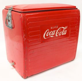 Vtg Mexican Coca-Cola Cooler