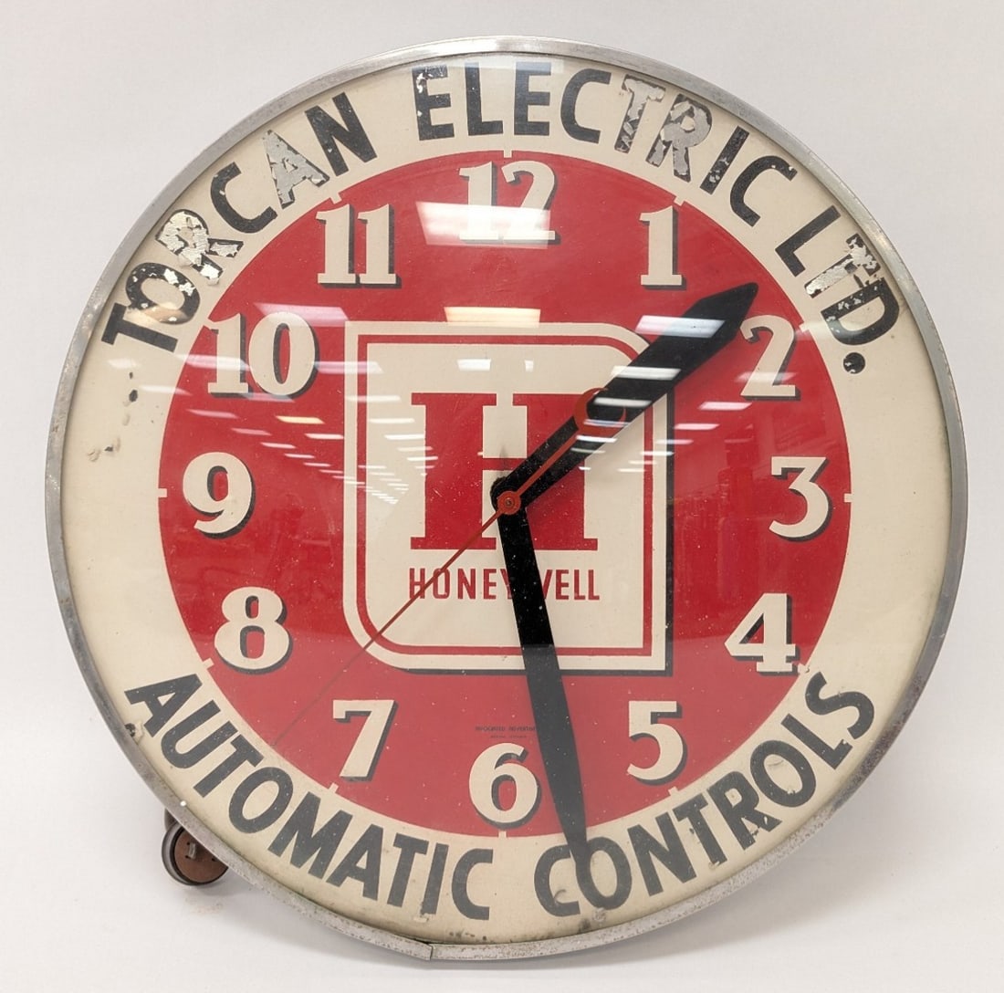 Vtg Honeywell Torcan Electric Ltd. Wall Clock (1 of 7)