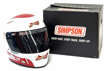 Kevin Harvick Signed Nascar Display Helmet with Box
