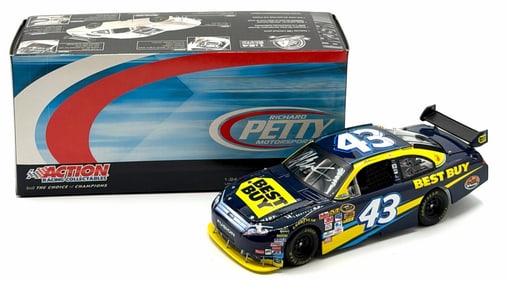 Action 1:24 Autographed AJ Allmendinger 2010 Fusion With Box