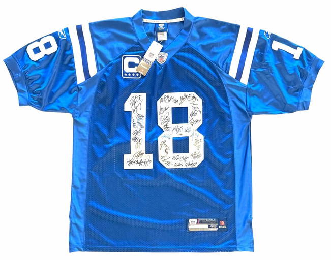 Justin Tuck Autographed Jersey