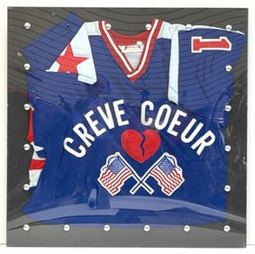 Framed Creve Coeur Hockey Jersey