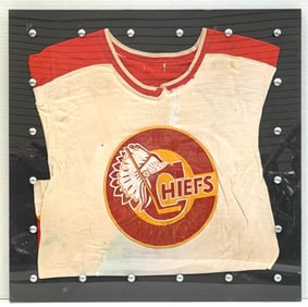 Framed Chiefs Hockey Jersey