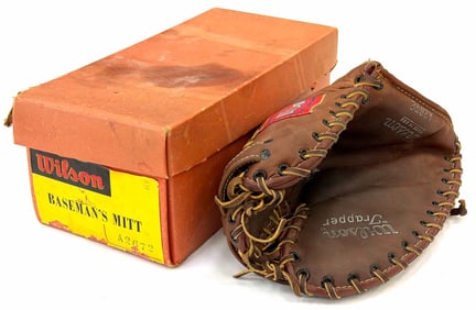 Wilson Trapper Model Left Handed Baseball Glove in Original Box