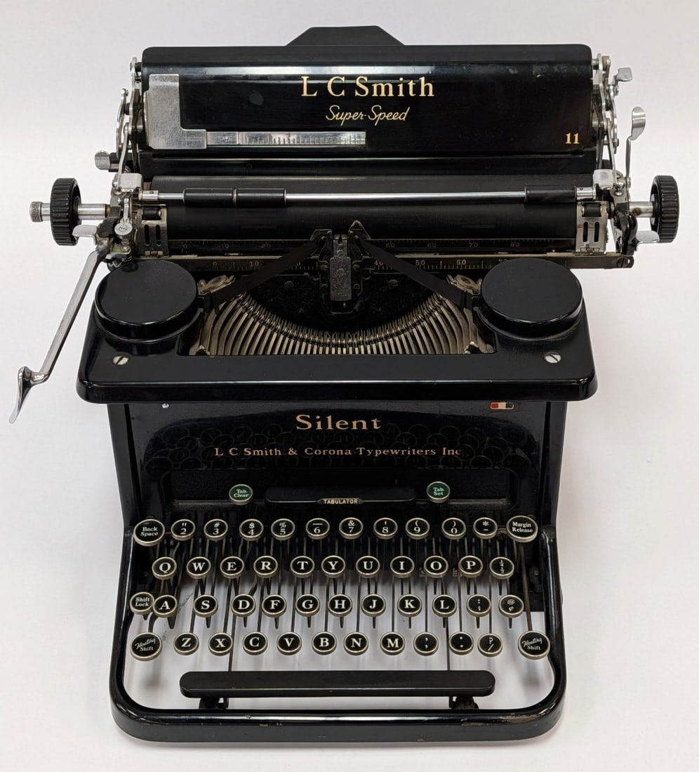 L.C. Smith & Corona Super-Speed Silent Typewriter (1 of 9)