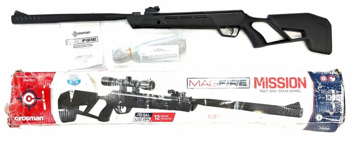 Crossman Mag Fire Mission 177 Cal Break Barrel