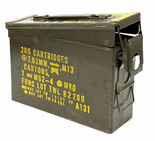 350 Rounds .308 Caliber Military Surplus Rifle Ammo in Can