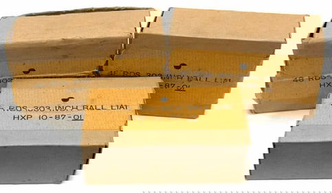 144 Rounds 303 British Rifle Ammo in Boxes