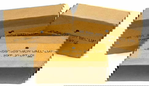 144 Rounds 303 British Rifle Ammo in Boxes.