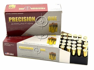 100 Rounds Precision One 41 Magnum Pistol Ammo NIB