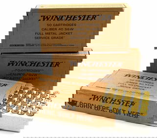 150 Winchester 40 S&W Service Grade Pistol Ammo NIB