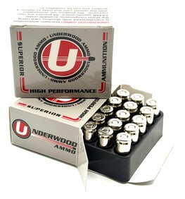 40 Rounds Superior Underwood 9mm Luger Pistol Ammo NIB