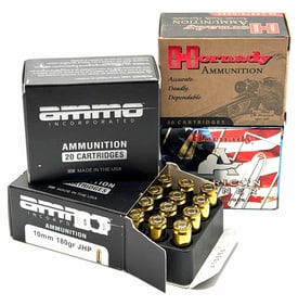 80 Rounds Hornady & Ammo Incorporated 10mm Pistol Ammo NIB