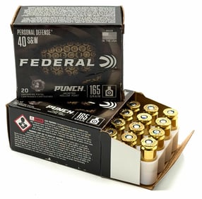 40 Rounds Federal 40 S&W Pistol Ammo NIB