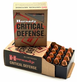 40 Rounds Hornady Critical Defense 45 Auto Pistol Ammo NIB
