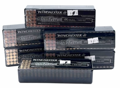 600 Rounds Winchester 22 LF Pistol Ammo NIB