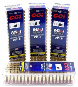 400 Rounds CCI Mini Mag 22 LR Pistol Ammo NIB