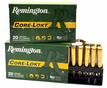 40 Rounds Remington Core-Lokt 270 WIN Rifle Ammo NIB