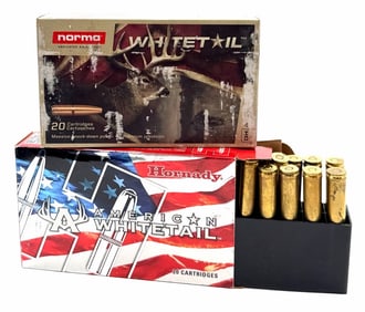 40 Rounds Hornady & Norma White Tail 300 WIN MAG Rifle Ammo NIB