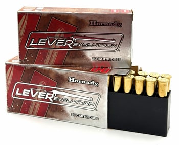 40 Rounds Hornady Lever Evolution 45-70 GOVT Rifle Ammo NIB