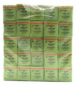500 Rounds TelaAmmo USA 7.62 x 39 Rifle Ammo NIB