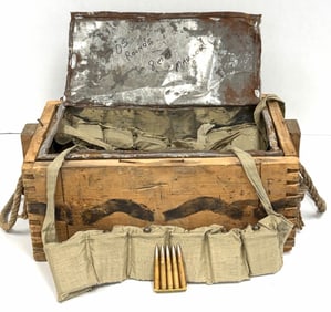 705 Rounds 8mm Mauser Rifle Ammo In Wood Crate