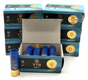 70 Rounds YTR Troy 12 Gauge Buck Shot Shotgun Ammo NIB