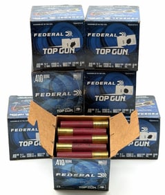 200 Rounds Federal Top Gun 410 9 Shot Shotgun Ammo NIB