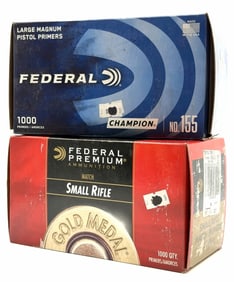 2000 Federal Small Rifle & Pistol Primers NIB