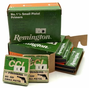 2200 Remington & CCI Small Pistol Primers NIB