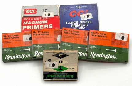 690 Remington & CCI Large Pistol Primers NIB