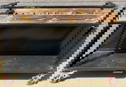 Customized Industrial Ammo Cart on Wheels